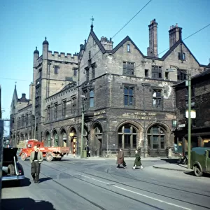 Corn Exchange, Broad Street, Sheffield, Yorkshire, 1958