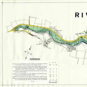 Map of the Rivelin Valley Estate, 1934