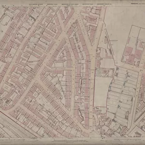 Ordnance Survey Map, Fowler Street, Pitsmoor area of Sheffield, 1889 (Yorkshire sheet no. 294. 4. 21)