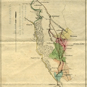 Plan of that part of the Halifax Turnpike Road between Sheffield and Penistone by W. and J. Fairbank, 1825