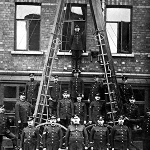 Rockingham Street Fire Station, Sheffield, Yorkshire, c. 1900