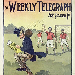 Sheffield Weekly Telegraph poster: Hi!, thank you, 1901