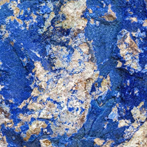 Azurite / Chessylite, soft, deep blue copper mineral