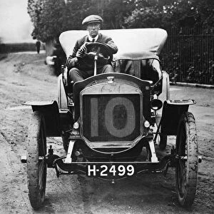 1907 Thornycroft TT, driver Tom Thornycroft. Creator: Unknown