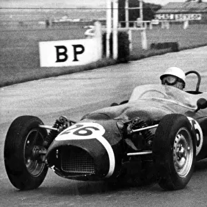 1961 Ferguson P99, Stirling Moss at Aintree. Creator: Unknown