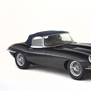 1965 Jaguar E type S1 Drophead Coupe. Creator: Unknown