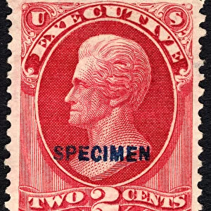 2c Andrew Jackson Executive special printing single, 1875. Creator: Unknown