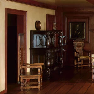 A2: New Hampshire Parlor, c. 1710, United States, c. 1940