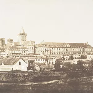 Abbaye aux Dames et Hospice, Caen, 1852-54. Creator: Edmond Bacot
