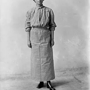 Abby Scott Baker, Occoquan Uniform, 1917. Creator: Harris & Ewing. Abby Scott Baker, Occoquan Uniform, 1917. Creator: Harris & Ewing