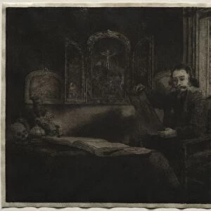 Abraham Francen, Apothecary, c. 1657. Creator: Rembrandt van Rijn (Dutch, 1606-1669)