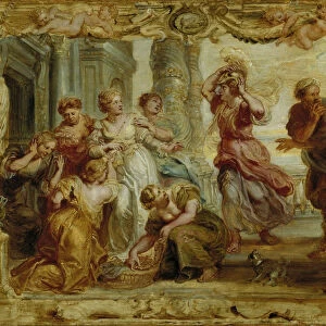 Achilles recognized among the daughters of Lycomedes, 1630-1635. Artist: Rubens, Pieter Paul (1577-1640)