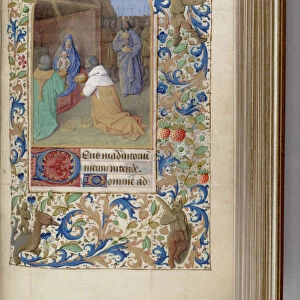 The Adoration of the Magi (Book of Hours), 1450-1499. Artist: Fouquet, Jean (workshop)