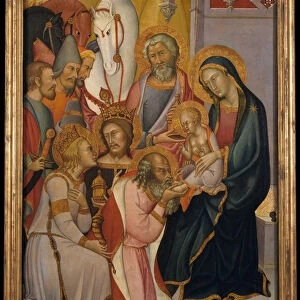 The Adoration of the Magi, ca. 1390. Creator: Bartolo di Fredi