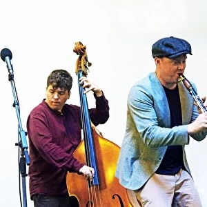 Adrian Cox and Simon Read, Adrian Cox Quartet, Loughton Methodist Church, Essex, 28 Sept 2019