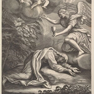 Agony in the Garden, 1680-1719. Creator: Benoit Thiboust
