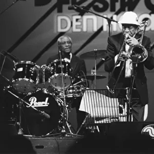 Al Grey, North Sea Jazz Festival, The Hague, Holland, 1991. Creator: Brian Foskett