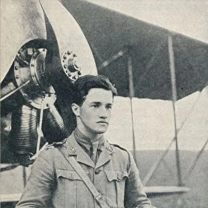 Albert Ball, British First World War pilot and recipient of the Victoria Cross, c1917 (c1937)