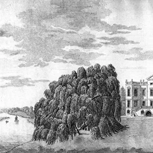 Alexander Popes villa at Twickenham, London, 1807. Artist: Cary