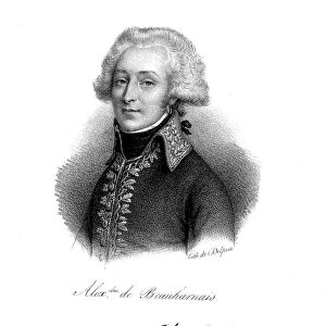 Alexandre, Vicomte de Beauharnais (1760-1794), French soldier. Artist: Delpech