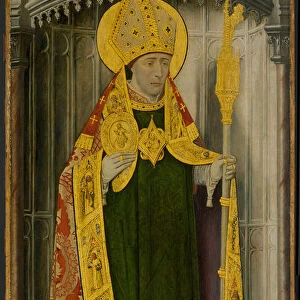 Altarpiece from Thuison-les-Abbeville: Saint Honore, 1490 / 1500. Creator: Unknown