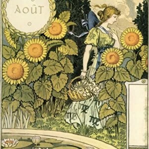 Aout, 1896. Creator: Eugene Samuel Grasset
