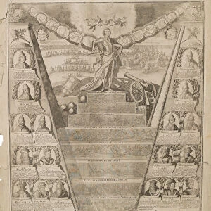 The Apotheosis of Peters Military Glory, 1717. Artist: Pickaert, Pieter (ca 1670-1737)