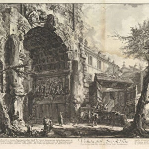 The Arch of Titus (Veduta dell Arco di Tito), ca. 1760. Creator