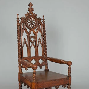 Armchair, 1840 / 60. Creator: Unknown