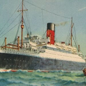Ascania, Cunard White Star, 1920s