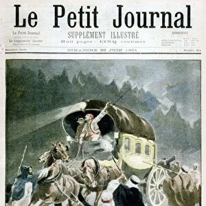 Attack on a courier in Algeria, 1901