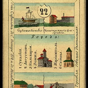 Avgustov Province, 1856. Creator: Unknown