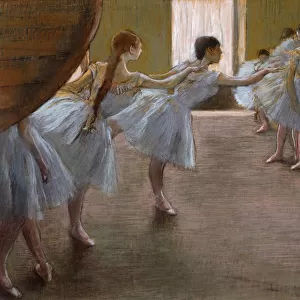 Ballet Rehearsal, 1885-1890(?). Artist: Edgar Degas