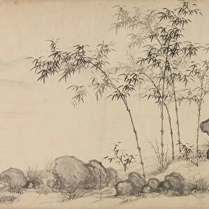 Bamboo grove, late 14th century. Creator: Shen Xun