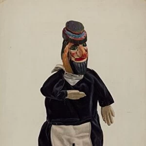 Barnacle Bill Puppet, c. 1938. Creator: Chris Makrenos
