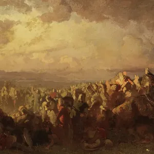The Battle of Bråvalla Print