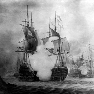 The Battle at Cape St Vincent, 19th century
