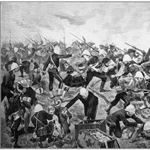 Battle of Majuba Hill, 1st Boer War, 26-27 February 1881. Artist: Richard Caton Woodville II