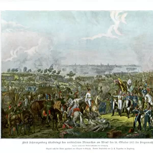 The Battle of the Nations at Leipzig, Germany, 18 October 1813 (1900)
