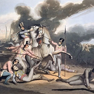 Battle of Talavera, Spain, 28th July 1809 (1819). Artist: T Fielding