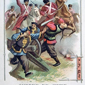 Battle at Tashichaw, China, Boxer Rebellion, August 1900