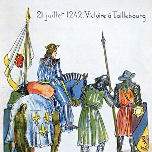 Battles of Taillebourg and Saintes, France, 21 and 22 July 1242, (20th century)