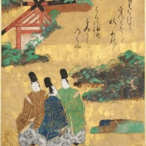 The Beach at Sumiyoshi from the Tales of Ise ( Ise Monogatari ), 1600-1640