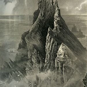 The Bent Cliff (West Coast of Ireland), c1870