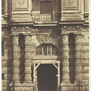 Bibliotheque Imperial du Louvre, Paris, 1854. Creators: Bisson Freres