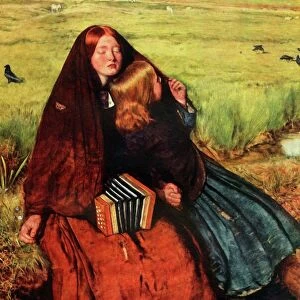 The Blind Girl, 1856, (1948). Creator: John Everett Millais