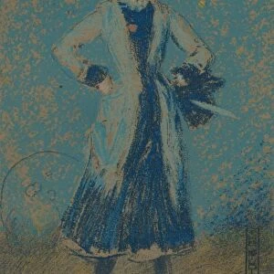 The Blue Girl, c1874. Artist: James Abbott McNeill Whistler