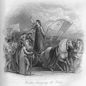 Boadicea haranguing the Britons, 1859