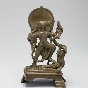 Boar Incarnation of God Vishnu Lifting Earth Goddess (Bhuvaraha), 11th century