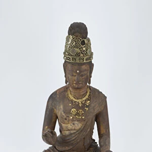 Bodhisattva, Kamakura period, early 13th century. Creator: Kaikei